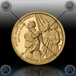 ZDA 2 x 1 Dollar 2020 (American Innovation - South Carolina / Septima Clark) P+D